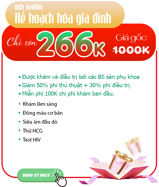 Gói khám kế hoạch hóa gia đình 266k