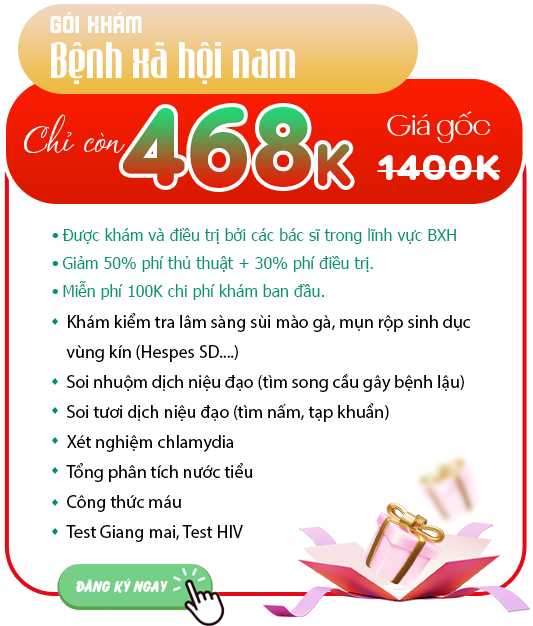 Tầm soát bệnh xã nội nam 468k