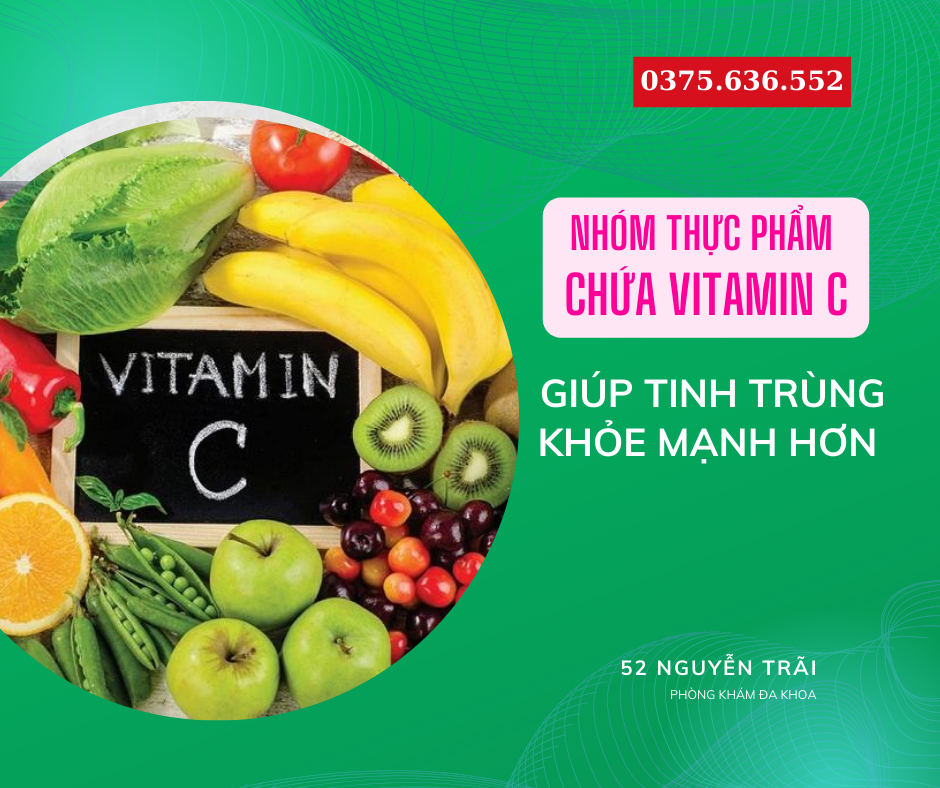 Nhóm thực phẩm chứa vitamin C